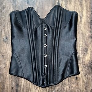 Agent Provocateur Damson Satin Corset